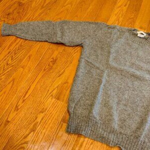 Paul Stuart Sweater Mens 100% Wool Crewneck Pullover Size Large Made In Scotland - Picture 4 of 16
